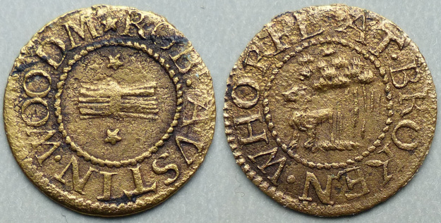 Broken Wharf, Rob Austin farthing token